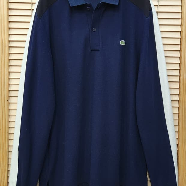 라코스테 배색 남성 폴로티