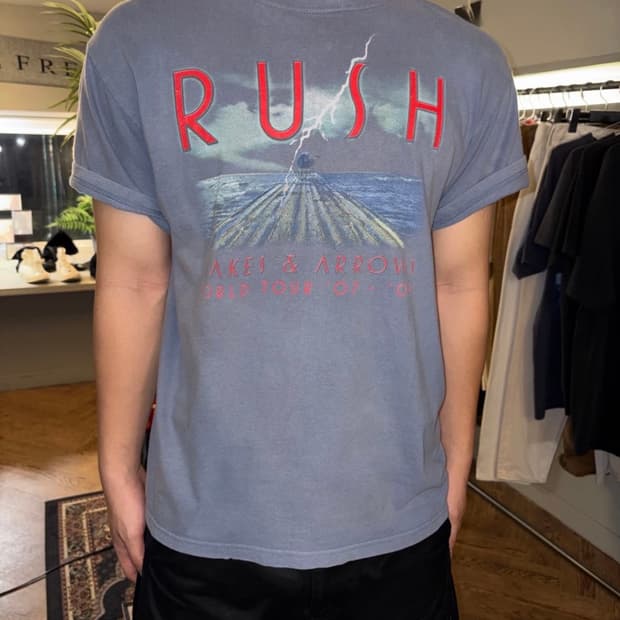 OO's Rush Vapor Snakes & Arrows Tour T-s