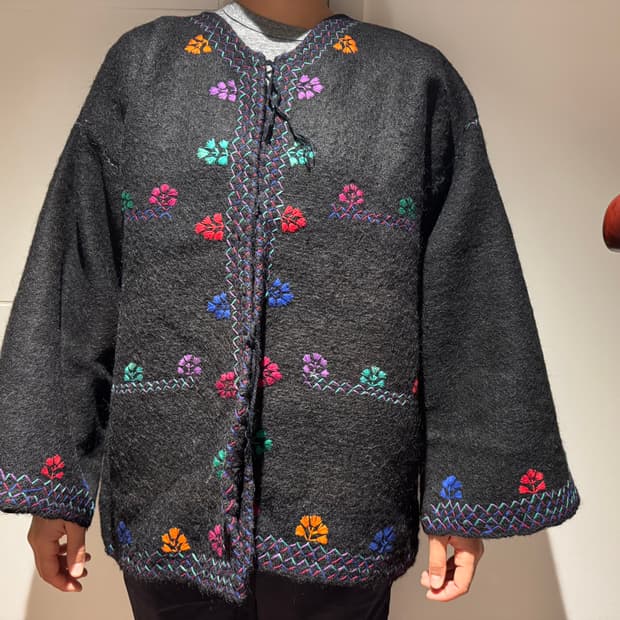 빈티지 울가디건