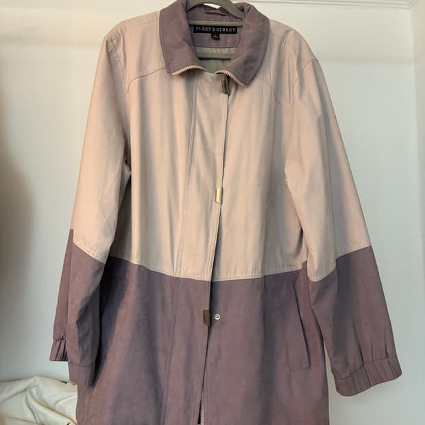 미국 일본 빈티지 스웨이드 자켓