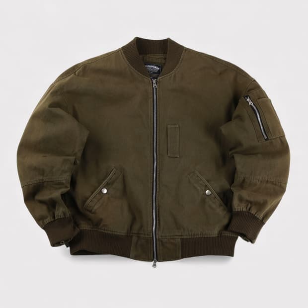 [L] 프리즘웍스 오버사이즈 MA-1 플라이트 자켓