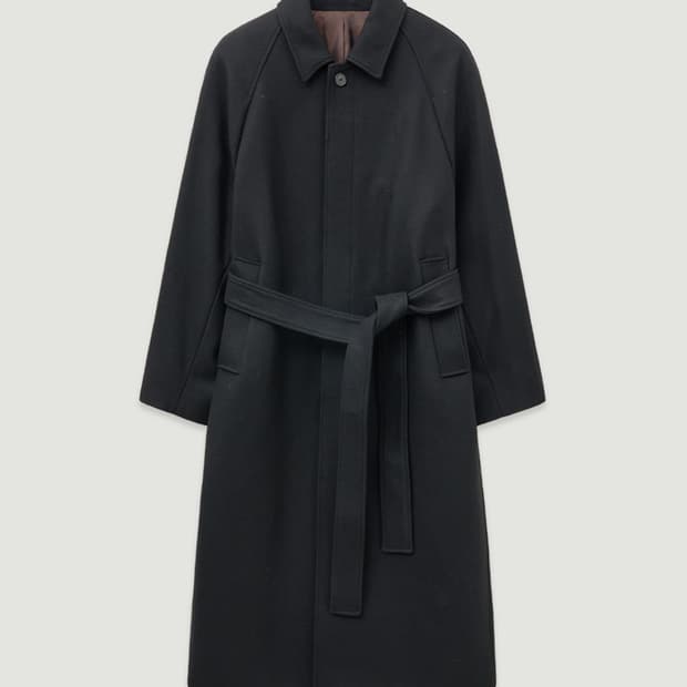 (급처) 엘무드 로건 발마칸 코트 46