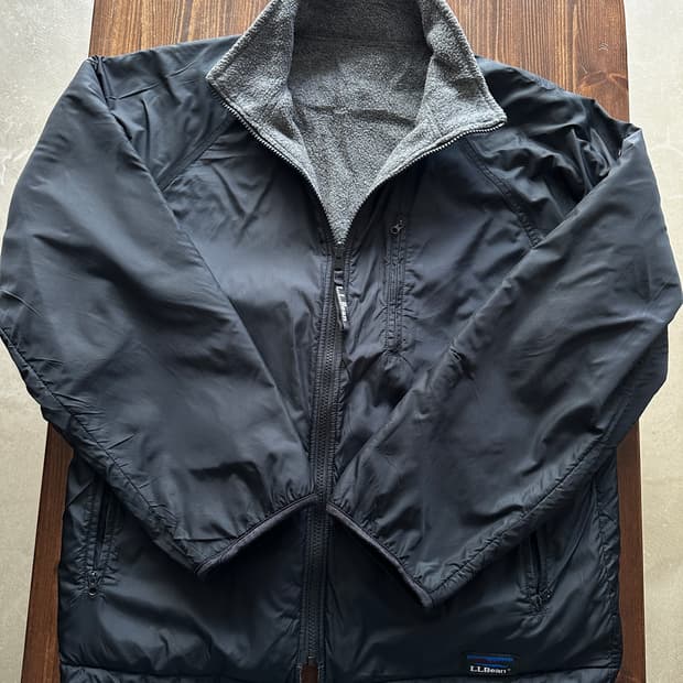 LLbean 리버시블 플리스 라이너 자켓 