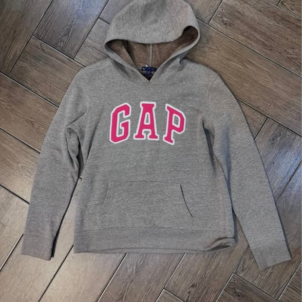 Gap 브라운베이지 후드티 s