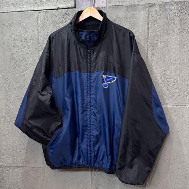 90s G3-Sports NHL 세인트 루이스 블루스 리버시블 자켓