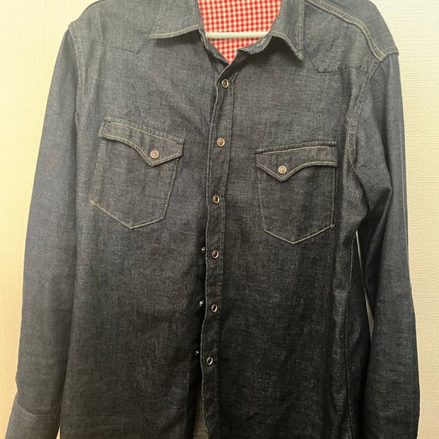 45R 데님셔츠