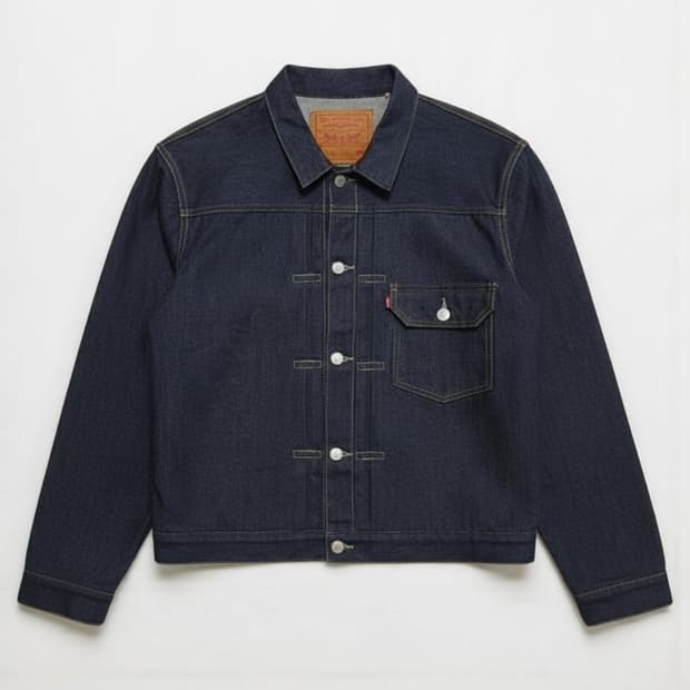 95 LEVIS 리바이스 LVC 506XX 1세대 빅E셀비지 데님 청자켓