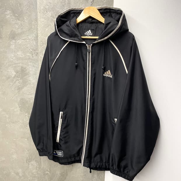 [105] 00s ADIDAS 아디다스 올드스쿨 후드 윈드자켓