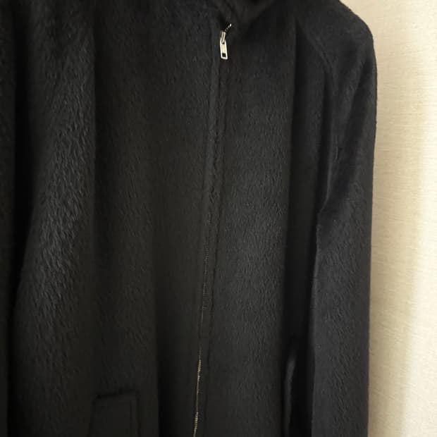 유스 알파카 해링턴 자켓 L