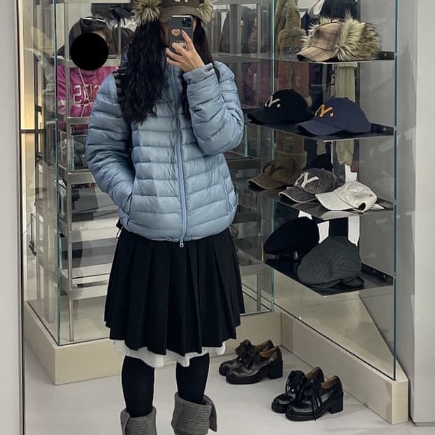 산산기어 서픽스 푸퍼 자켓 스카이 블루 - 24FW