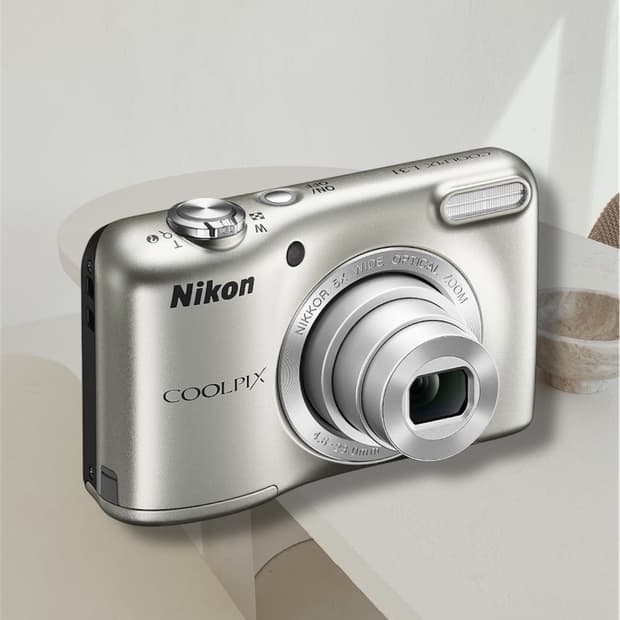 나연’s픽) 니콘 쿨픽스 L32 실버 디카 빈티지 캠코더 /캐논 소니