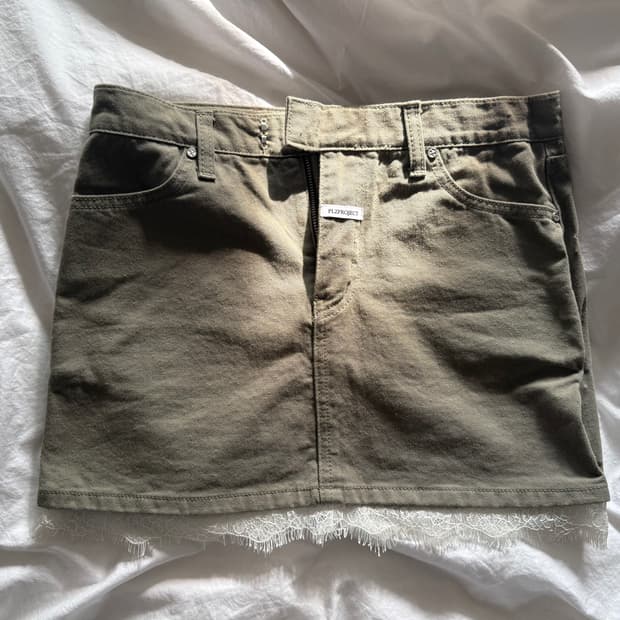 플리즈 프로젝트 레이스 치마