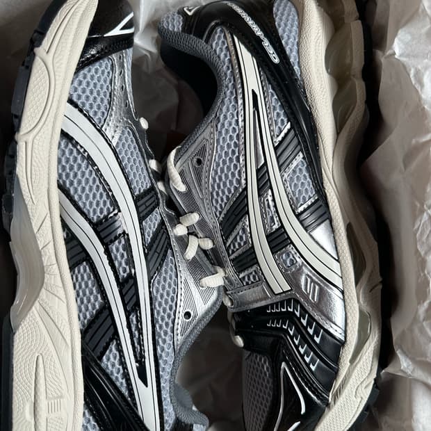 [260]아식스 젤카야노 14 블랙 글레이셔 그레이