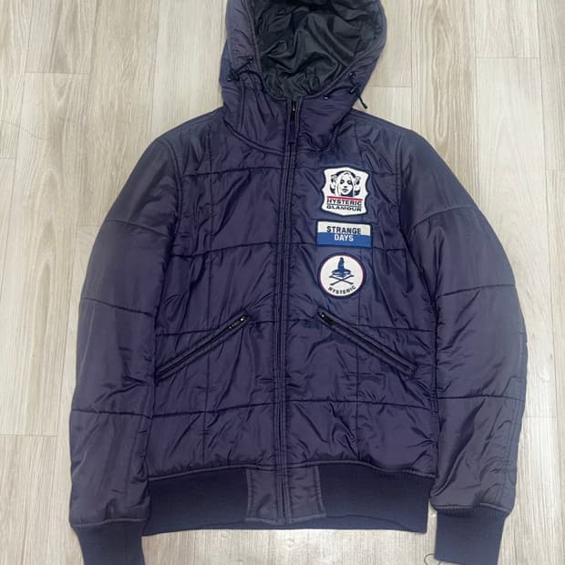 레어) 히스테릭글래머 와펜 패딩 자켓