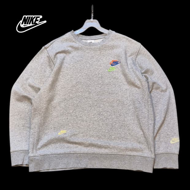 XL 나이키 그레이 맨투맨 