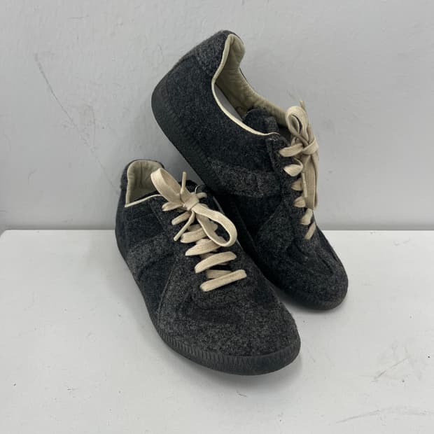 메종 마르지엘라 리미티드 에디션 펠트 레플리카 독일군 스니커즈 37