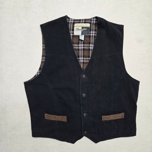 Wrangler 랭글러 아웃도어 캔버스 워크 베스트