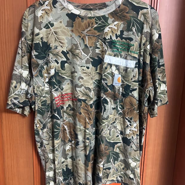 칼하트 X 헤론 프레스톤 콜라보 숏슬리브