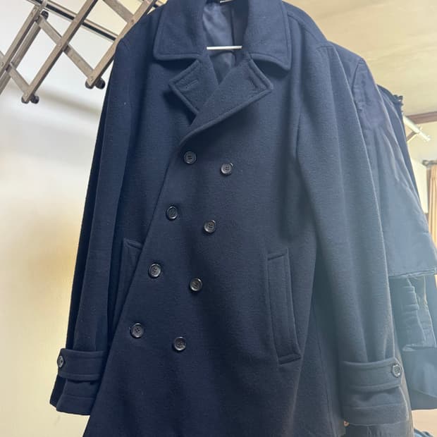 [M] 꼼데가르송 옴므 플러스 비대칭 코트