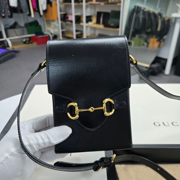 [A급컨디션]구찌 홀스빗 폰 홀더백