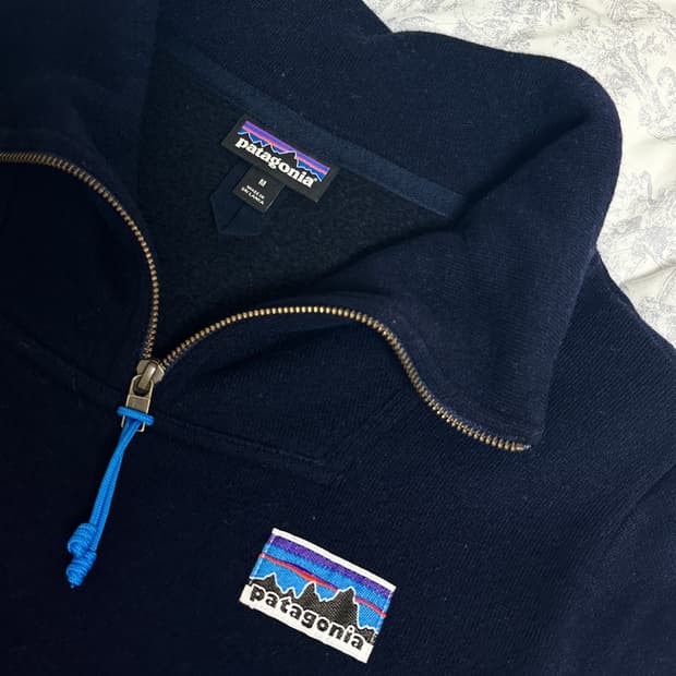 파타고니아 반집업 후리스