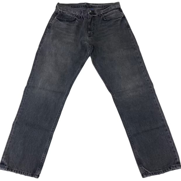 이지갭 데님팬츠 흑청 32