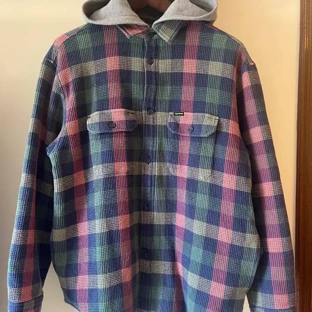 Supreme waffle hoodie shirts