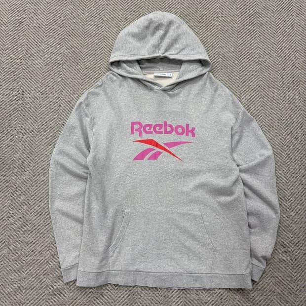 리복 베이직 로고 후드티 v2251