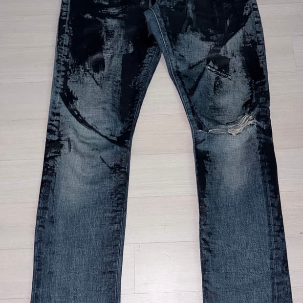 생로랑 SS16 셀비지 무파진 31 커스텀 코팅