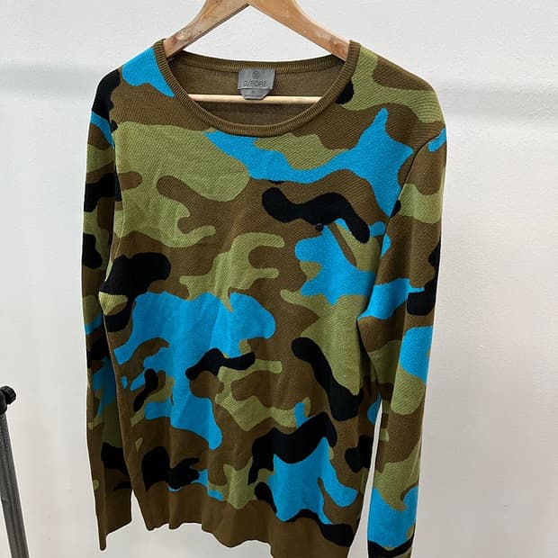 105) 지포어 카모플라쥬 니트 