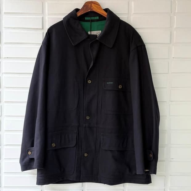 Henry Cotton's(헨리코튼) 남성 헌팅 자켓 네이비 52