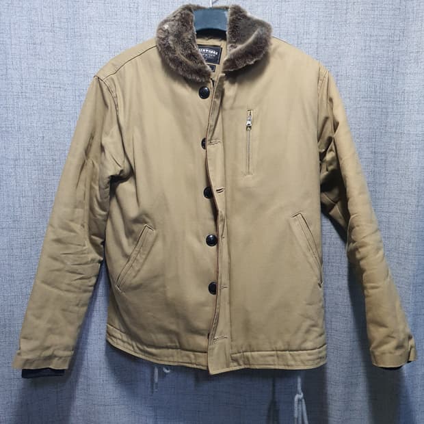 프리즘웍스 남성 안감 누빔  덱 자켓 