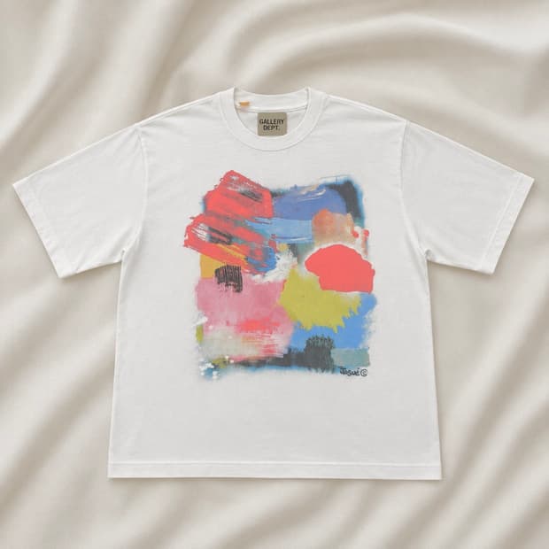 L) GALLERY DEPT. 갤러리 디파트먼트 아트워크 프린팅 반팔 티
