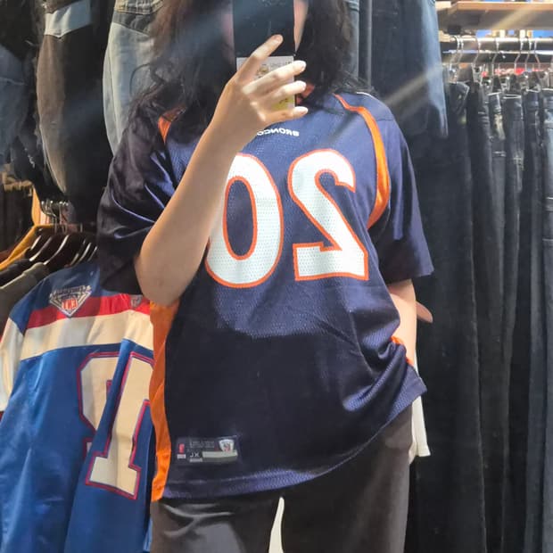 [NO.9] NFL 덴버 브롱코스 리복 어패럴 반팔 유니폼