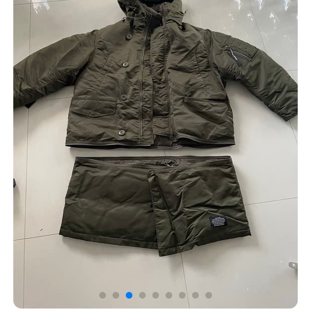 gu x 언더커버 패디드 야상