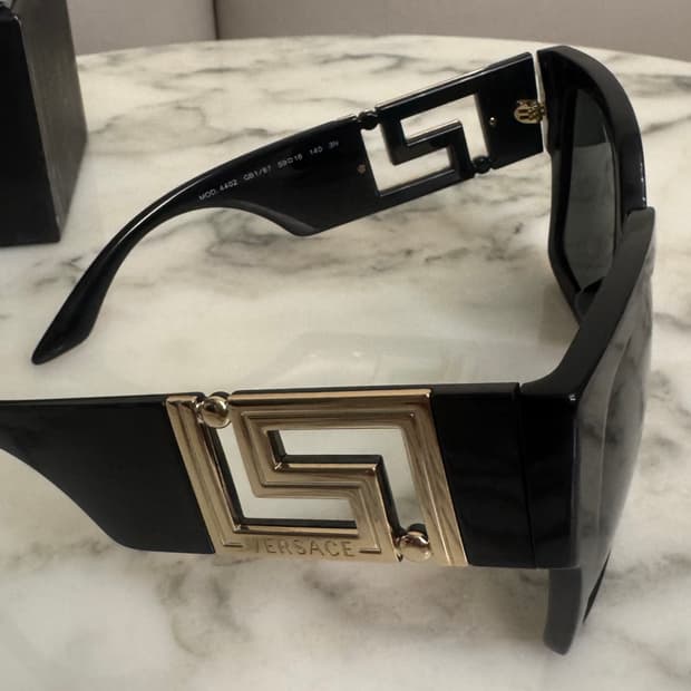 versace 오버프레임  오벌 선그라스 