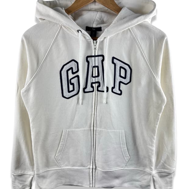 갭 화이트 Y2K 후드집업2400