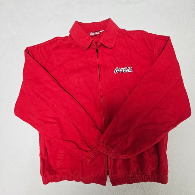 90s 빈티지 코카콜라 워크자켓 m - L made in usa
