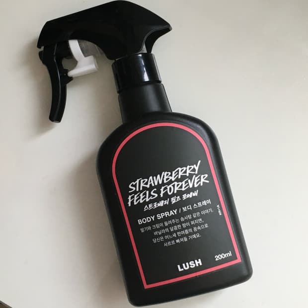 러쉬 스트로베리 필즈 포에버 200ml 바디 스프레이