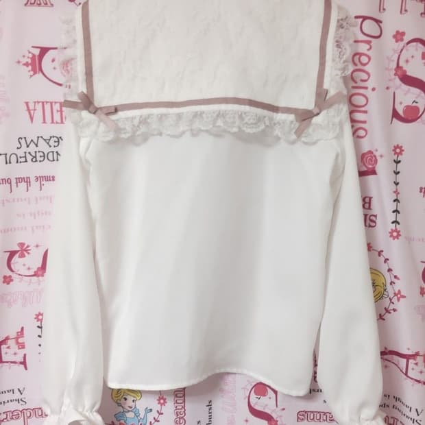 마즈 MARS 세일러 레이스 핑크 블라우스 양산형 로리타 지뢰계 히메갸루