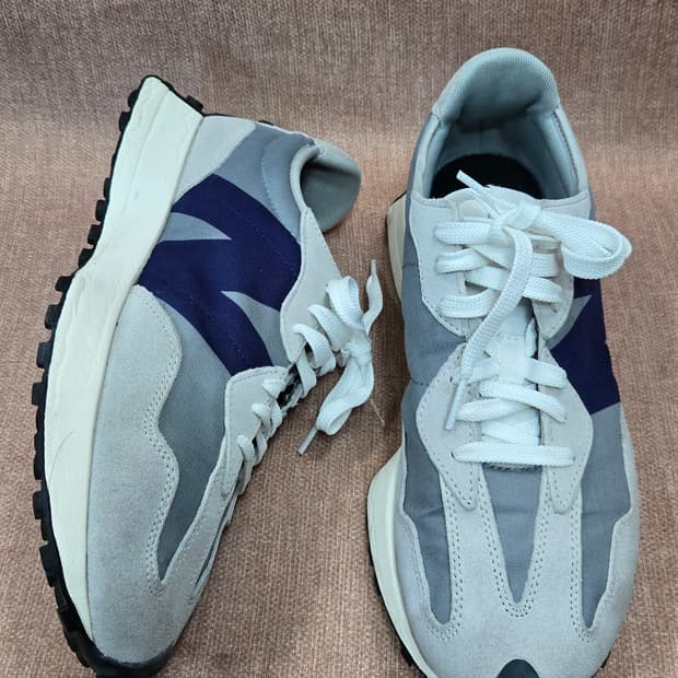 뉴발란스 일회착용 270mm-  327 그레이퍼플 운동화 