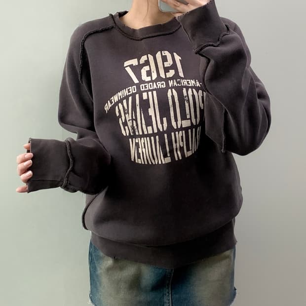 폴로 진스 맨투맨