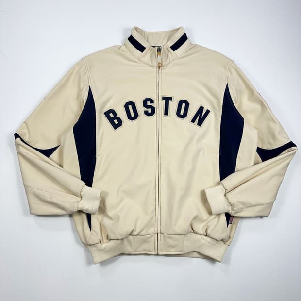 마제스틱 MLB 보스턴 레드삭스 자켓 아이보리 L