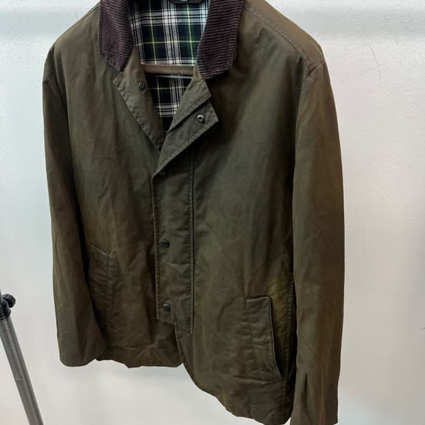 105) 닥스 125주년 왁스자켓 