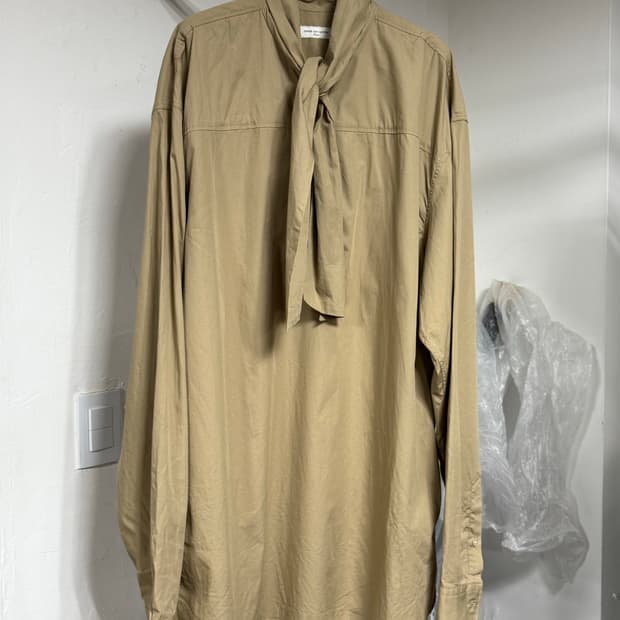 Dries Van Noten 스카프 카라 셔츠