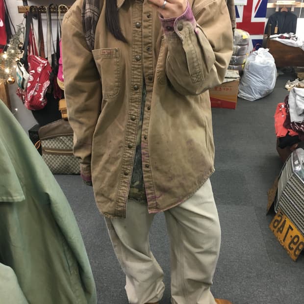 칼하트 셔츠 자켓