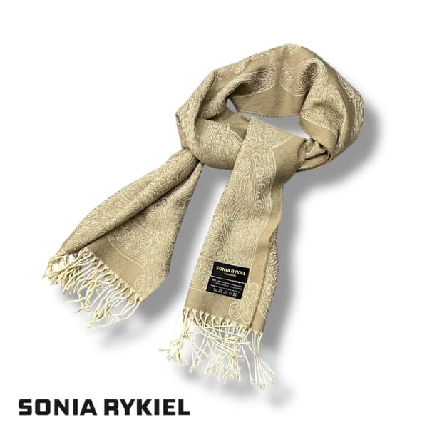  소니아리키엘 에스닉 패턴 울 머플러 y13859