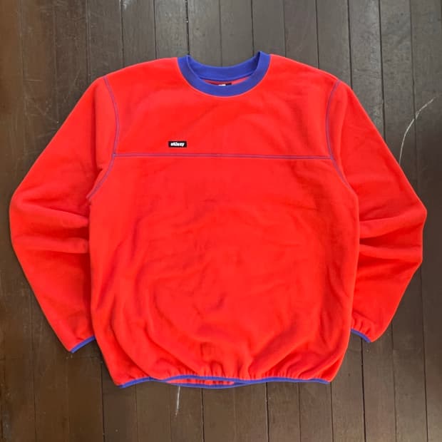 스투시 크루넥 후리스