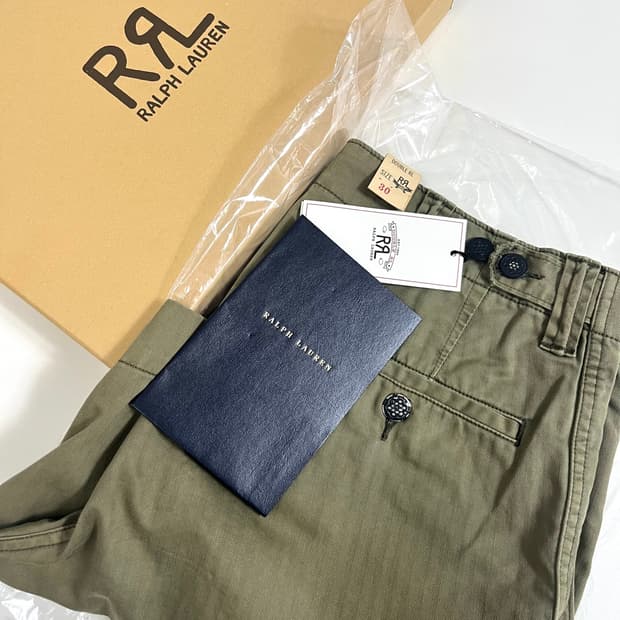 rrl 더블알엘 헤링본 필드팬츠 쇼츠 / 30