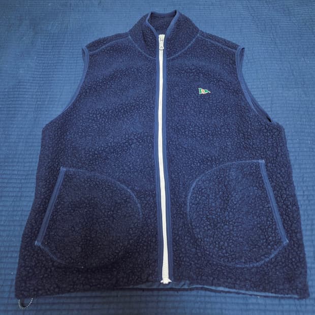 드레익스 플리스 베스트 네이비 L사이즈